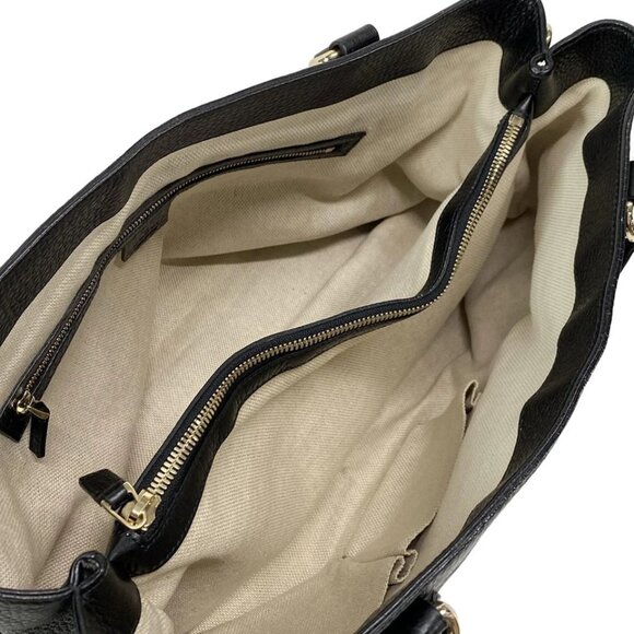 GUCCI Soho Black Leather - Tote Bag 810-070225 - Picture 10 of 15